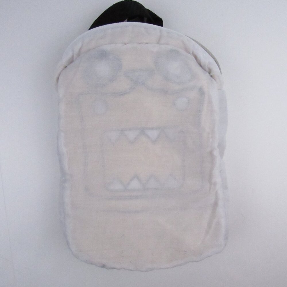 Domo Kun NHK-TYO 1998-2011 Panda Bear 13" Plush Backpack HTF Rare Adjustable - Picture 13 of 14